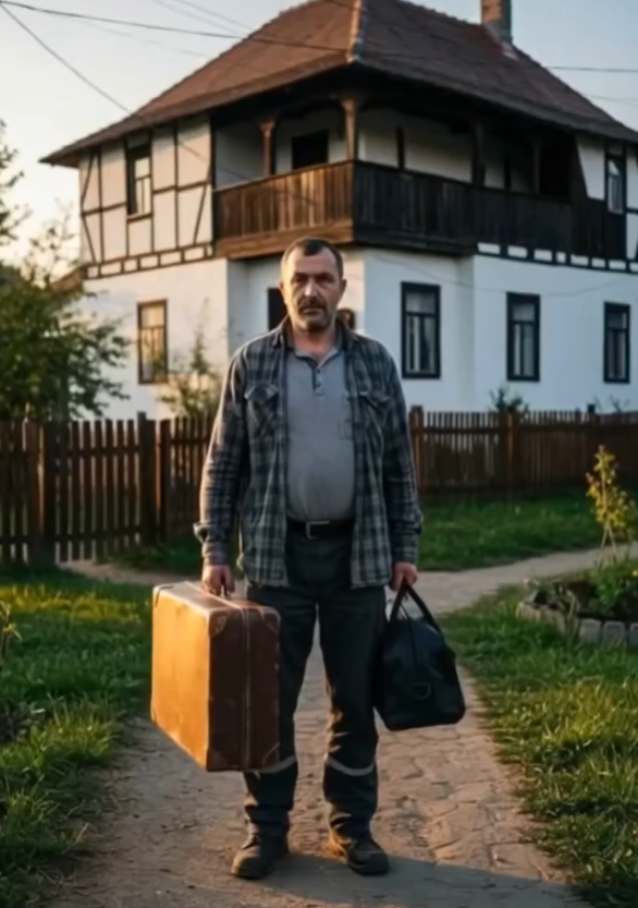 След две години тежка работа в Германия се прибрах в моето село с прашен микробус