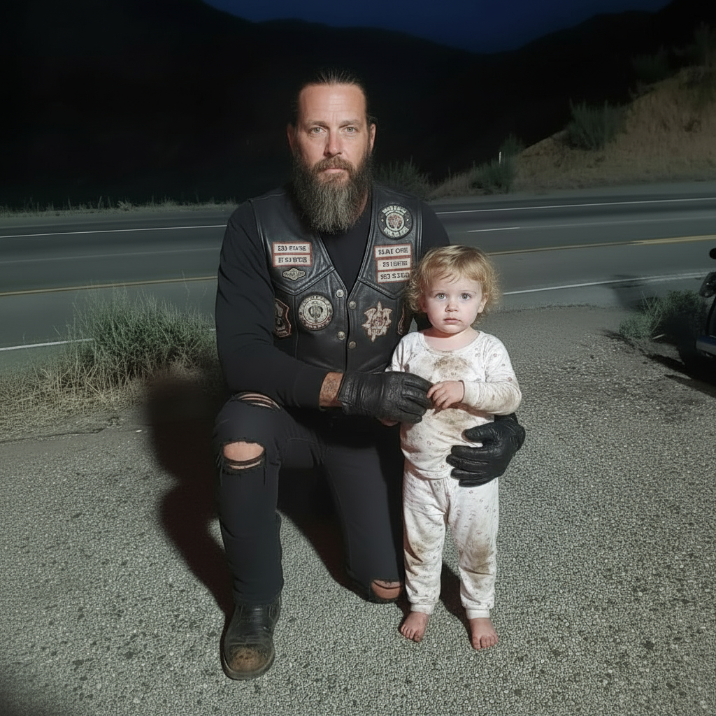 Почти убих това малко момиченце. Тя пълзеше сама по магистралата в полунощ, облечена само с пелена и кучешка каишка на врата.