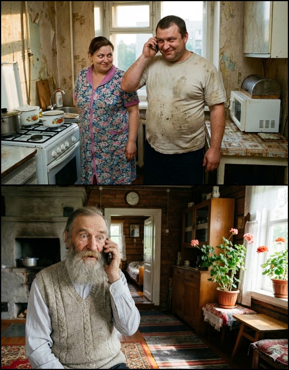 Едва бях купил селската си къща, когато телефонът звънна. Беше синът ми. Гласът му звучеше бодро и категорично: — Тате, подготвяй се. След един час идвам с около двайсет роднини на жена ми. Купи храна, оправи стаите — оставаме за две седмици!