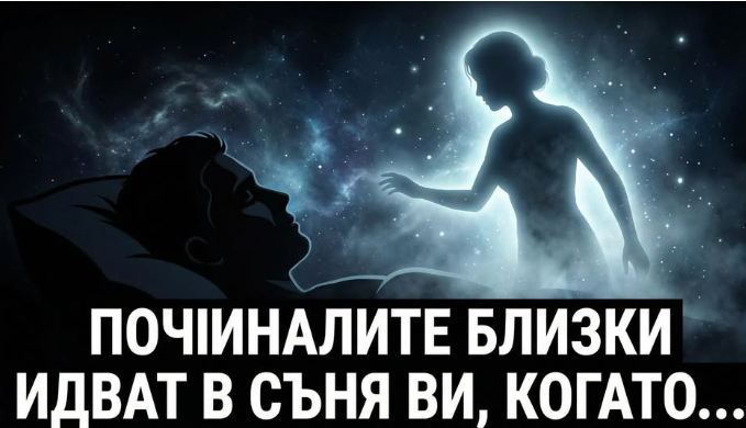 Починалите близки идват в съня ви, когато…