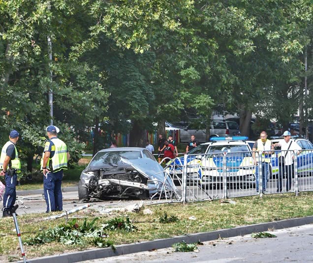 Извънредно! Страшна катастрофа току-що, шофьорът е…