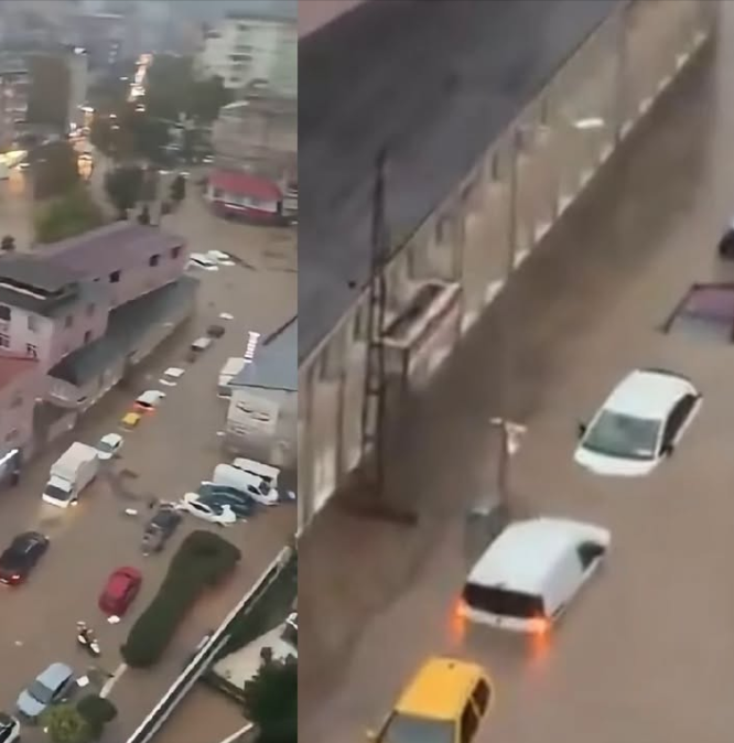Нещо страшно е в Истанбул! Много хора са отнесени с коли и автолуси