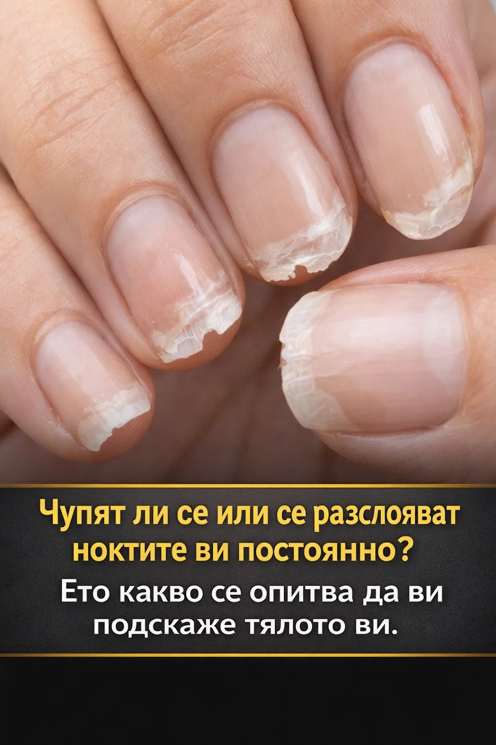 Чупливите или слаби нокти могат да бъдат знак, че в организма ви се случва нещо важно…